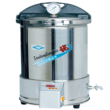 乐鱼（中国）官方手提式不锈钢压力蒸汽乐鱼网页版器（定时数控）YX280/15(F)